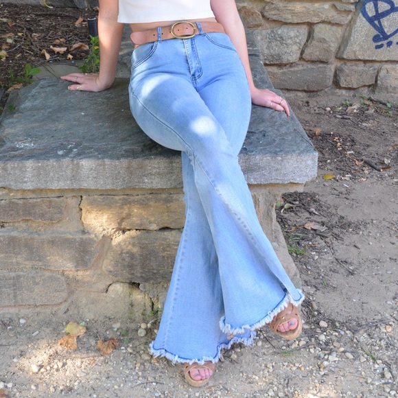 Altar’d State Bell Bottoms - Picture 1 of 3